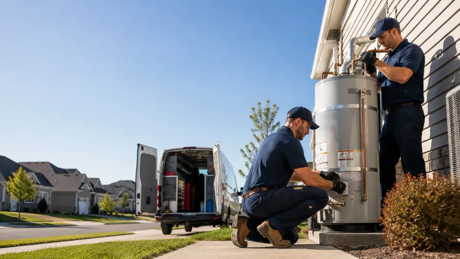 Water Heater Installation in Bureau, IL